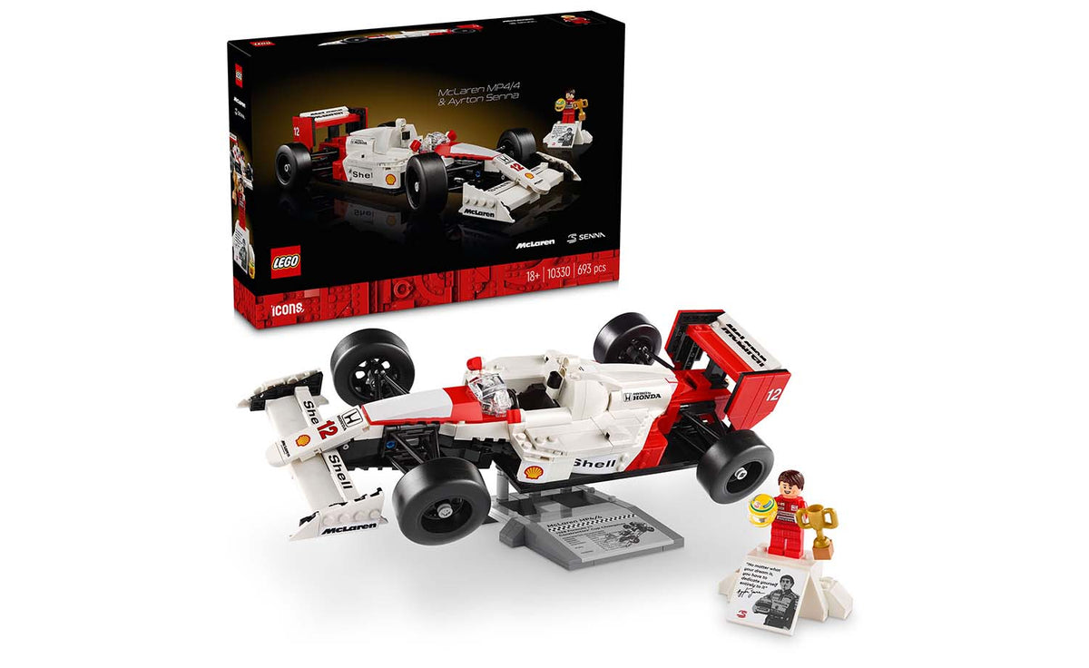 LEGO Icons McLaren MP4/4 & Ayrton Senna | 10330