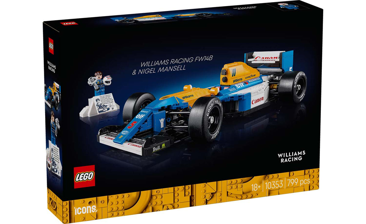 LEGO Icons Williams Racing FW14B & Nigel Mansell | 10353