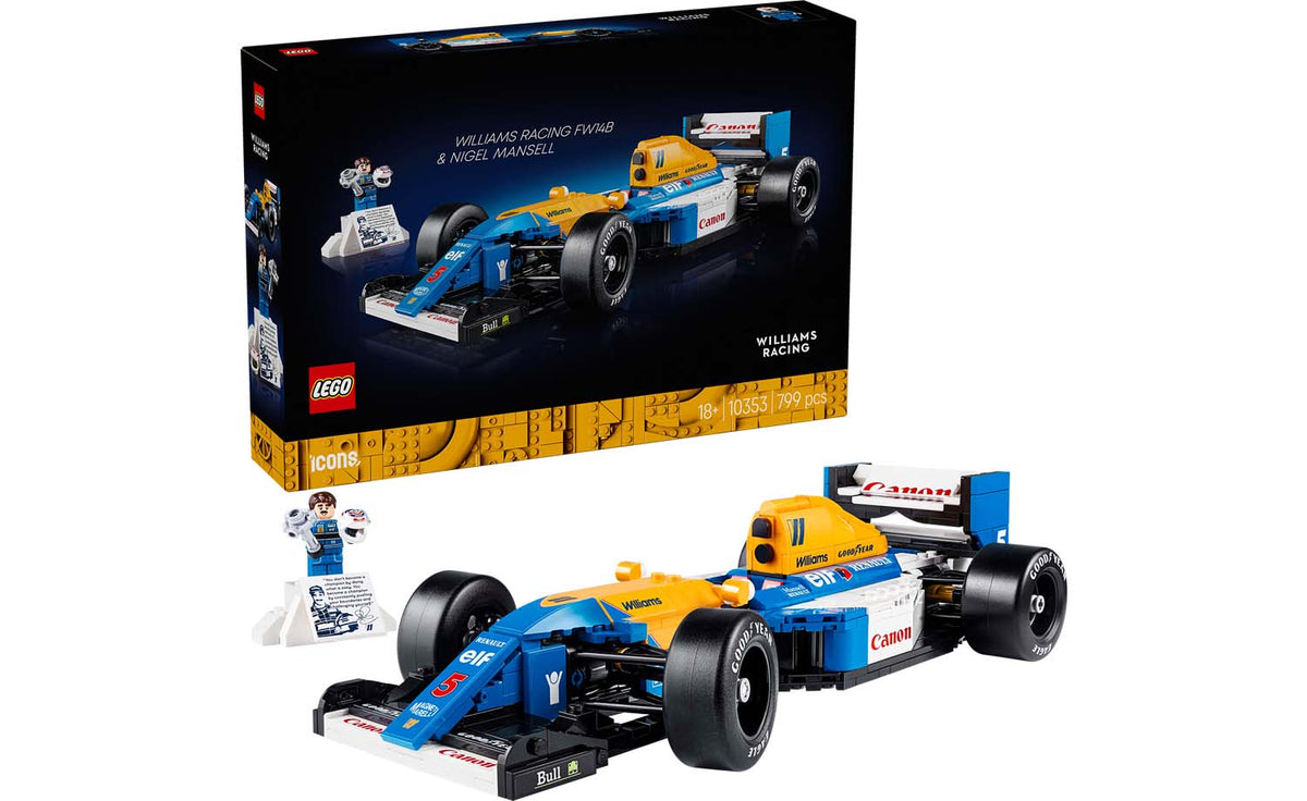 LEGO Icons Williams Racing FW14B & Nigel Mansell | 10353