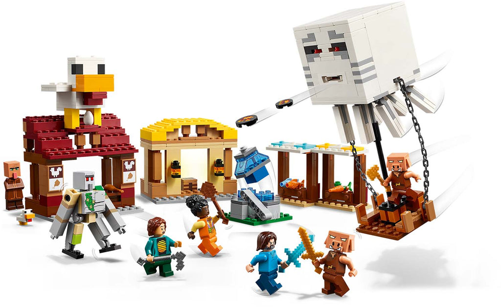 LEGO Minecraft The Ghast Balloon Village Attack | 21273