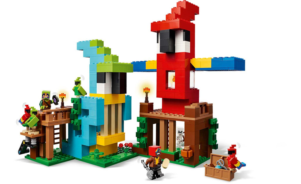 LEGO Minecraft The Parrot Houses | 21282