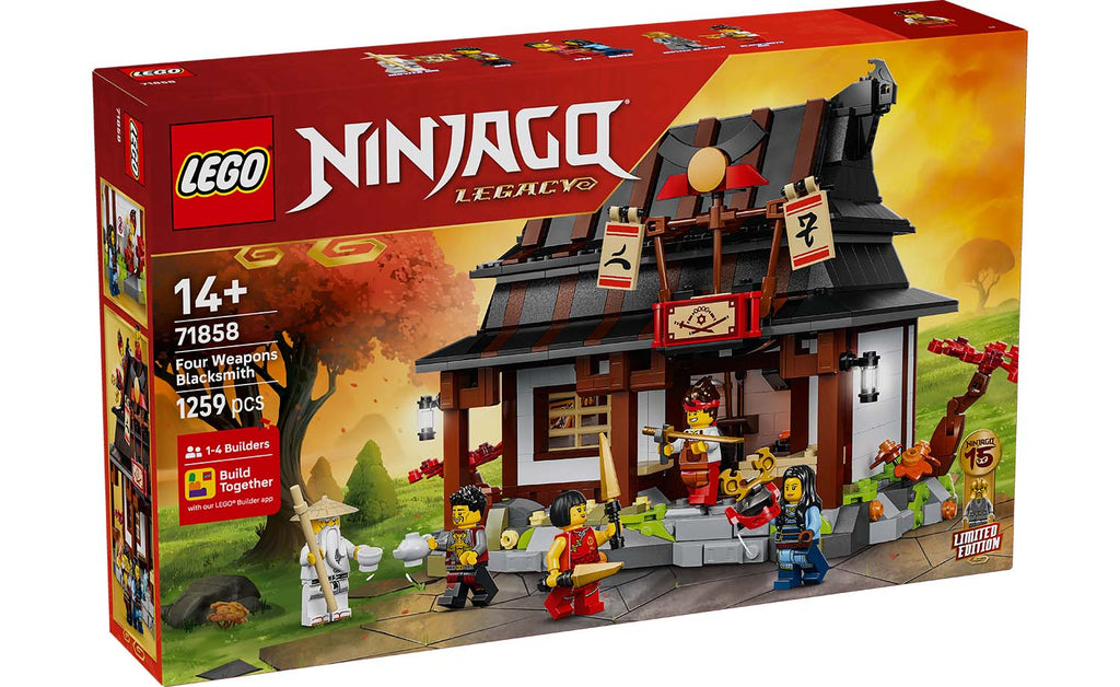 LEGO NINJAGO Four Weapons Blacksmith 15th Anniversary | 71858