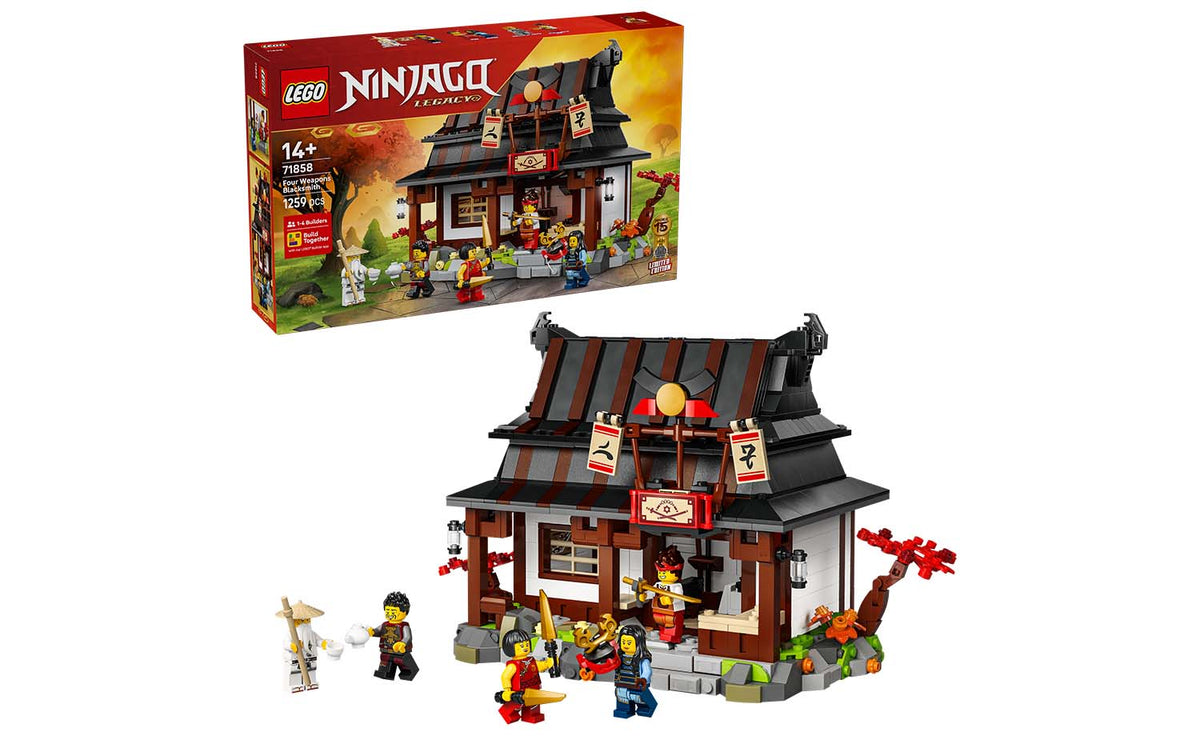 LEGO NINJAGO Four Weapons Blacksmith 15th Anniversary | 71858