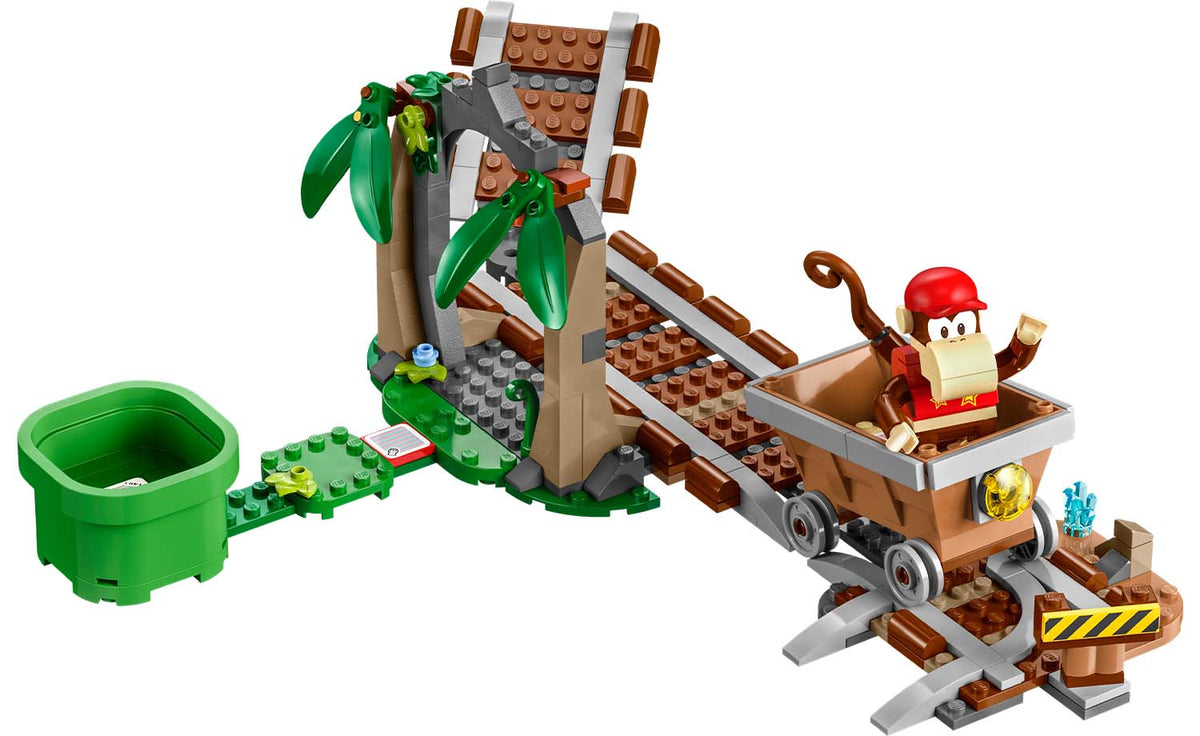 LEGO Super Mario Diddy Kong's Mine Cart Ride Expansion Set | 71425