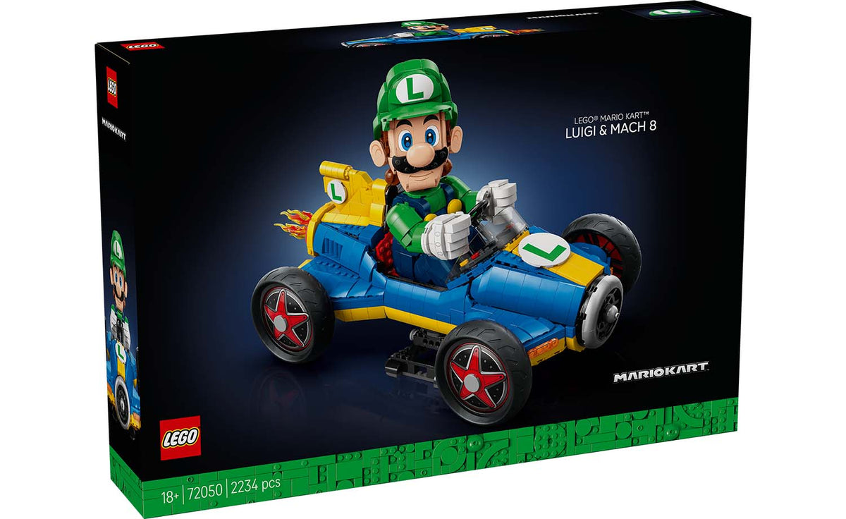 LEGO Super Mario Mario Kart – Luigi & Mach 8 | 72050
