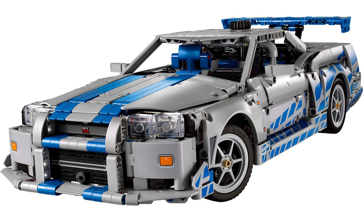 LEGO Technic 2 Fast 2 Furious Nissan Skyline GT-R (R34) Car | 42210
