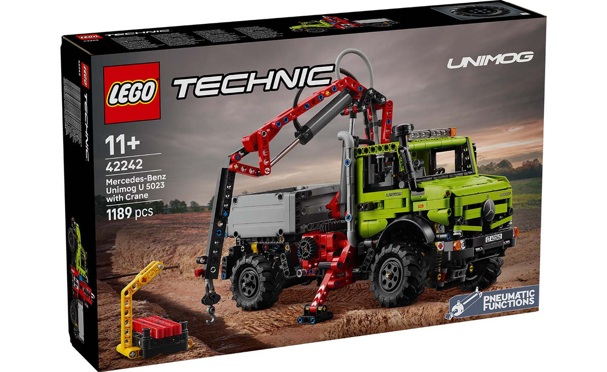LEGO Technic Mercedes-Benz Unimog U 5023 with Crane | 42242